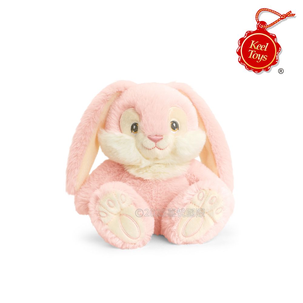 Keel Toys長耳兔/ 嫩粉/ 15cm