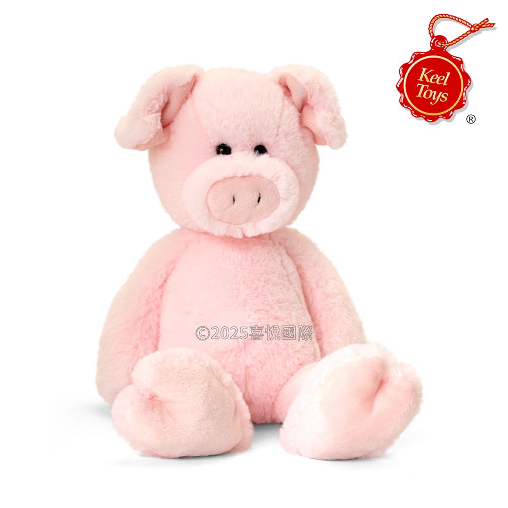 Keel Toys擁抱粉紅豬/ 25cm
