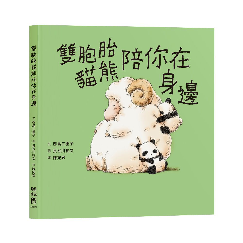 雙胞胎貓熊陪你在身邊