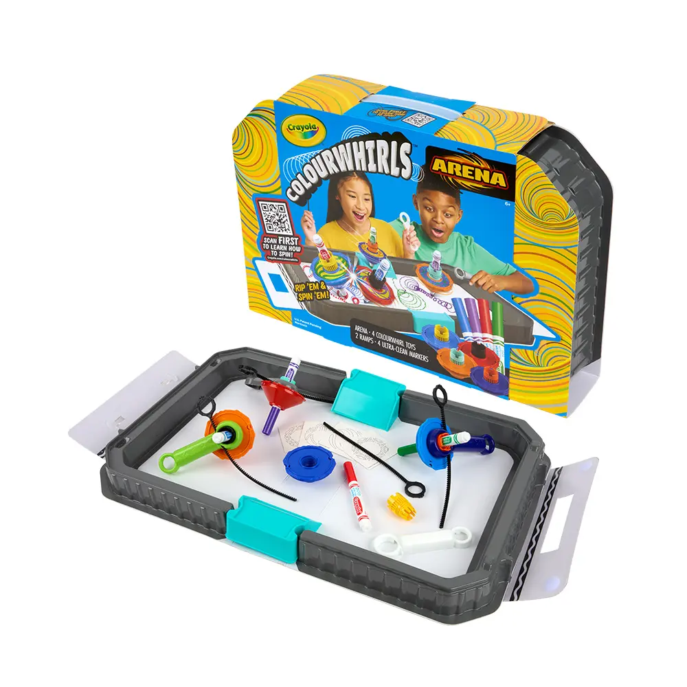 Crayola繪兒樂彩繪陀螺禮盒
