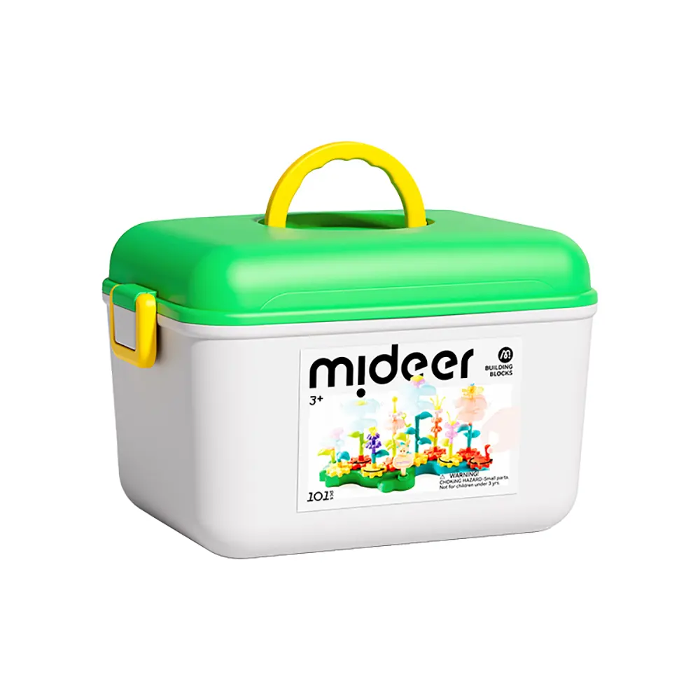 MiDeer3D立體旋轉花園積木遊戲組/ 101pcs