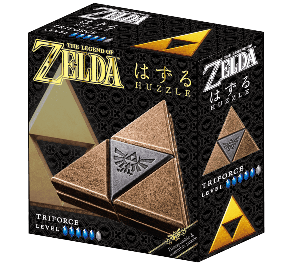 燒腦解鎖破解機關➤Huzzle立體拼圖/ 薩爾達傳說/ 聖三角/ The Legend of Zelda TriForce
