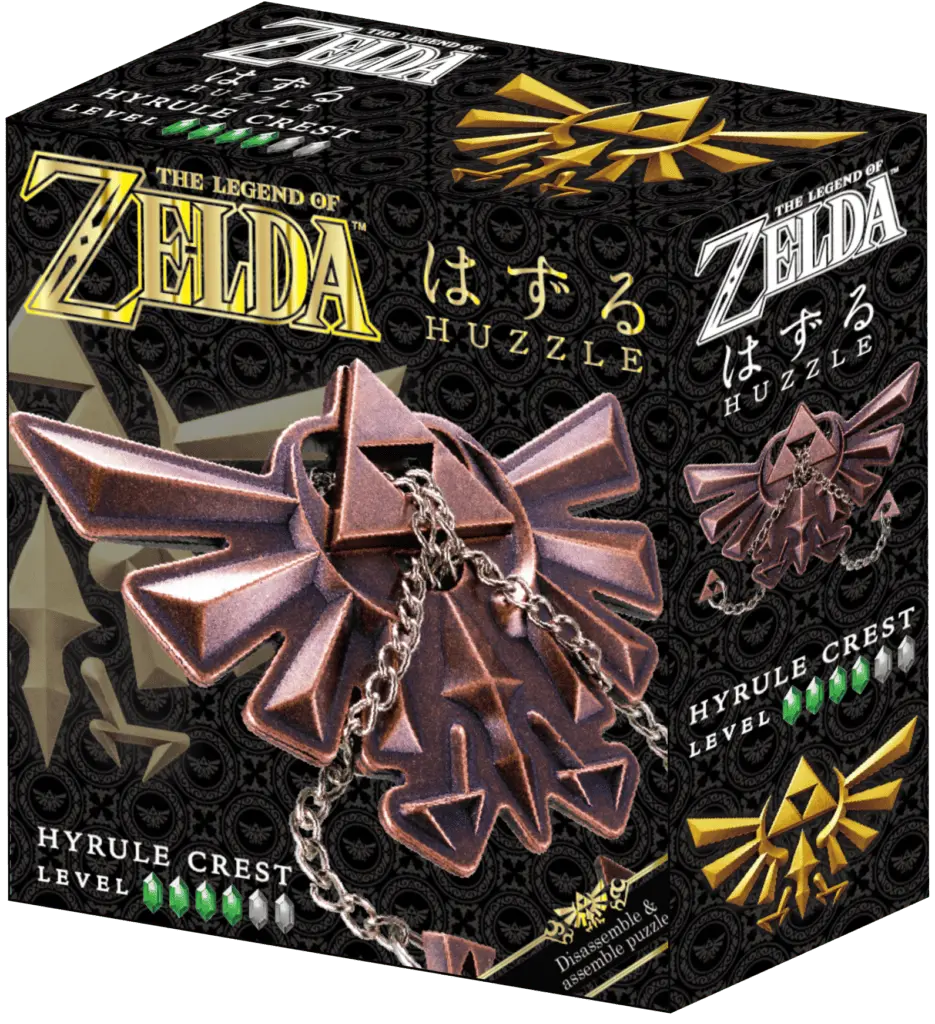 絞盡腦汁極限解謎➤Huzzle立體拼圖/ 薩爾達傳說/ 海拉爾紋章/ The Legend of Zelda Hyrule Crest