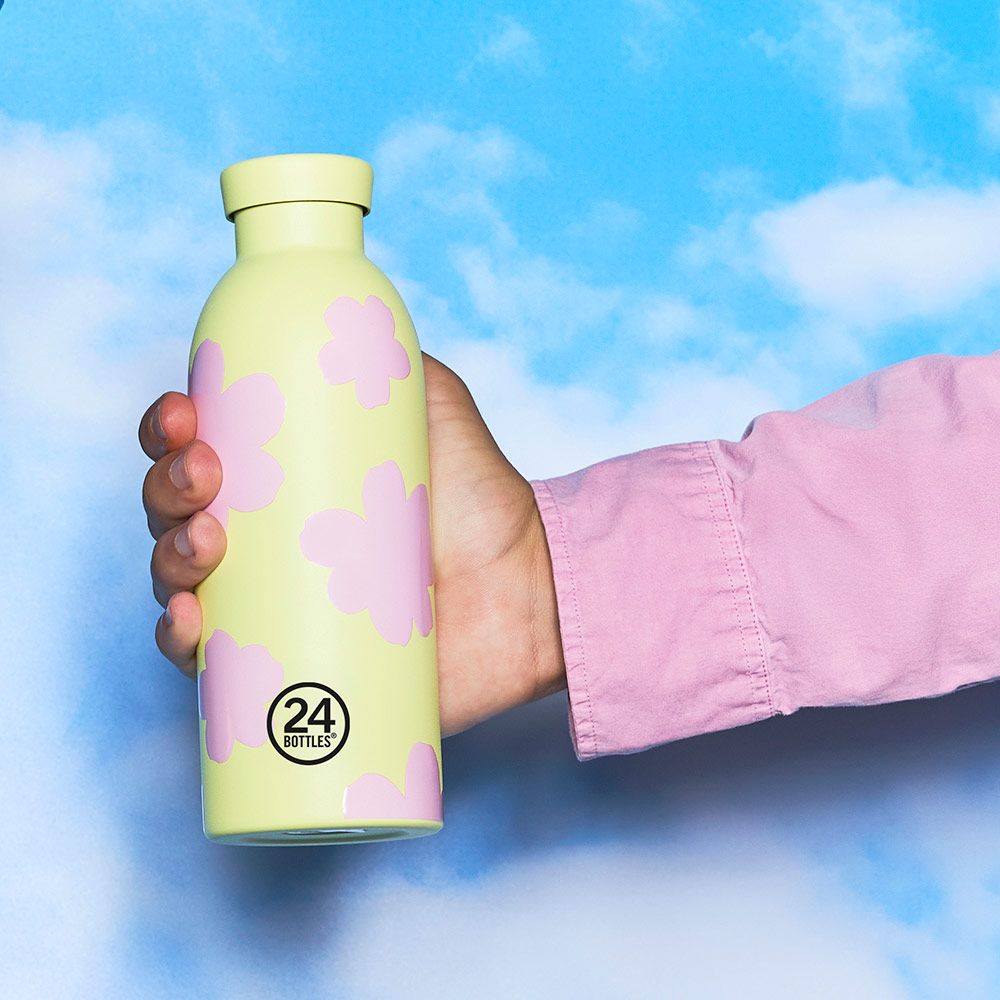 24Bottles不鏽鋼雙層保溫瓶/ 500ml/ 雲朵朵