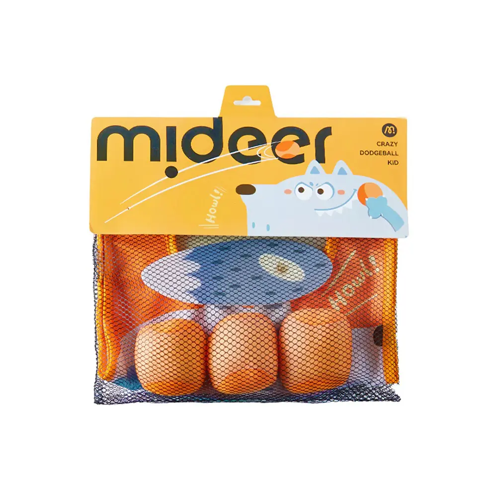 MiDeer瘋狂躲避球魔鬼氈罩衫遊戲組/ 小野狼/ 100-130cm