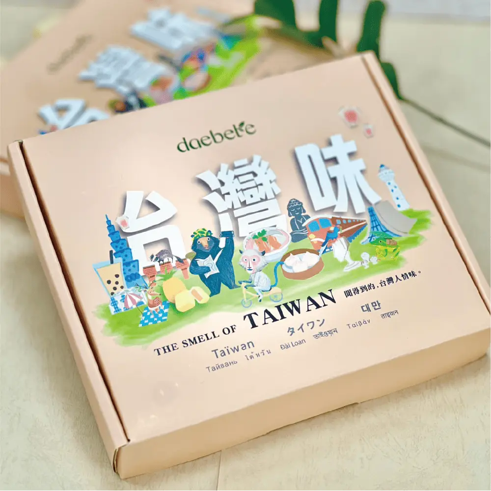 送禮推薦★【daebete】台灣味祝福語茶包禮盒/ 附提袋