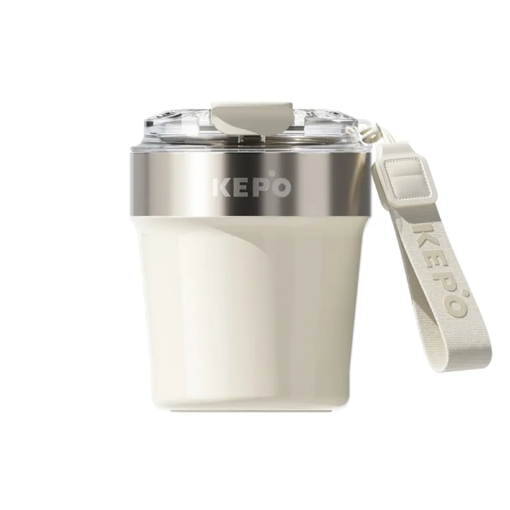 KEPO LQ 240ml KC010瑰夏咖啡杯 316L不鏽鋼內膽-晨露冰滴