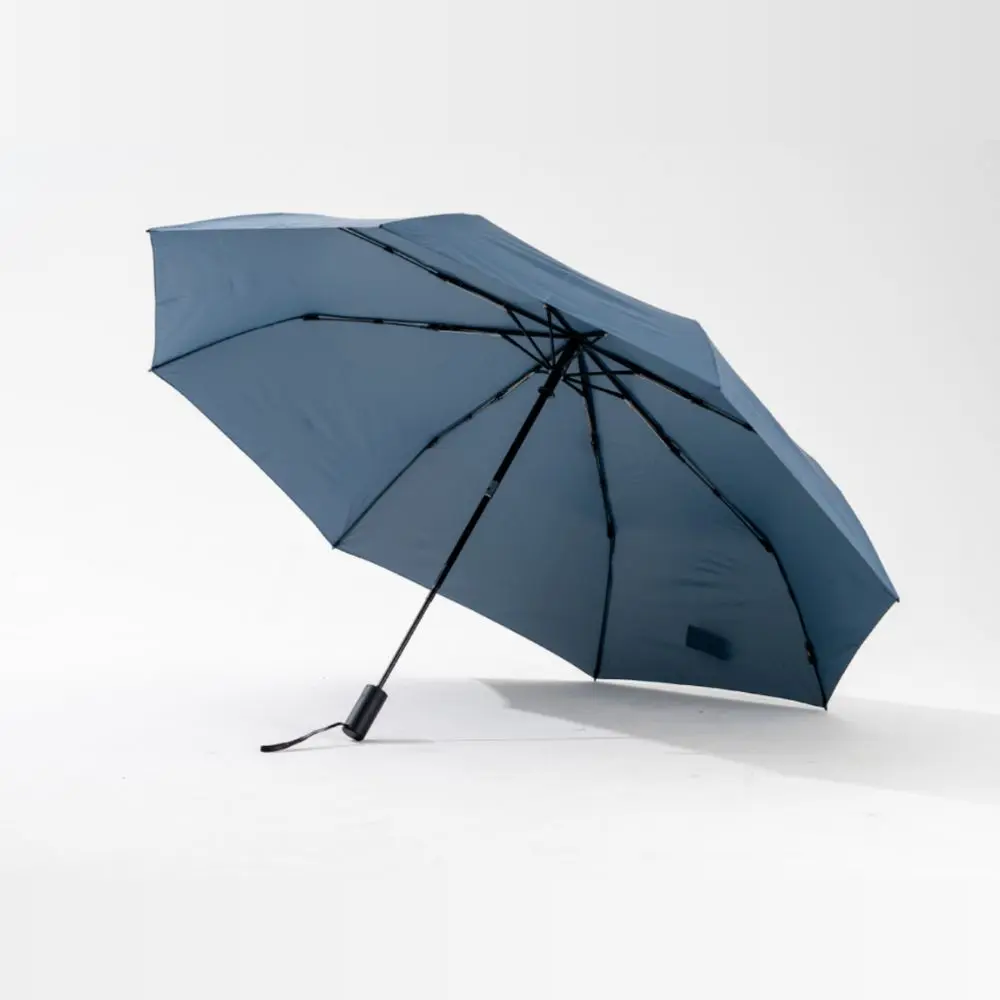 MECOVER air 極輕細防回彈自動傘(安全分段收 輕量便攜 碳纖維傘骨 一鍵自動開收)-獵戶藍