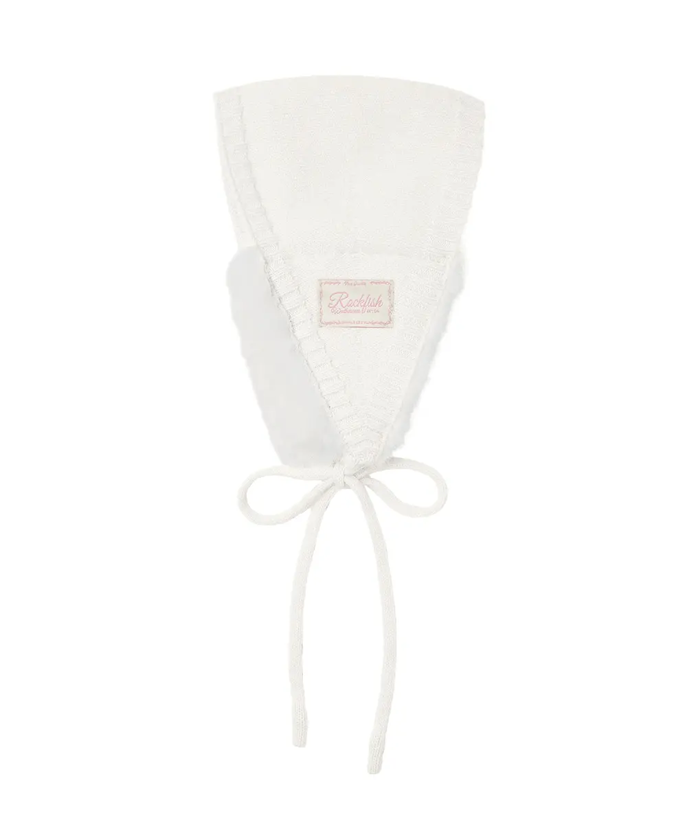 韓國 Rockfish Weatherwear FLUFFY EARMUFF 毛絨保暖耳罩 象牙白 IVORY