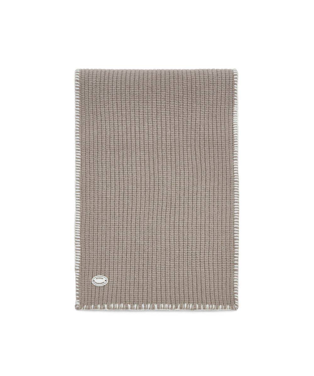 韓國 Rockfish Weatherwear WOOLY SCARF 厚織針織圍巾 米色 BEIGE