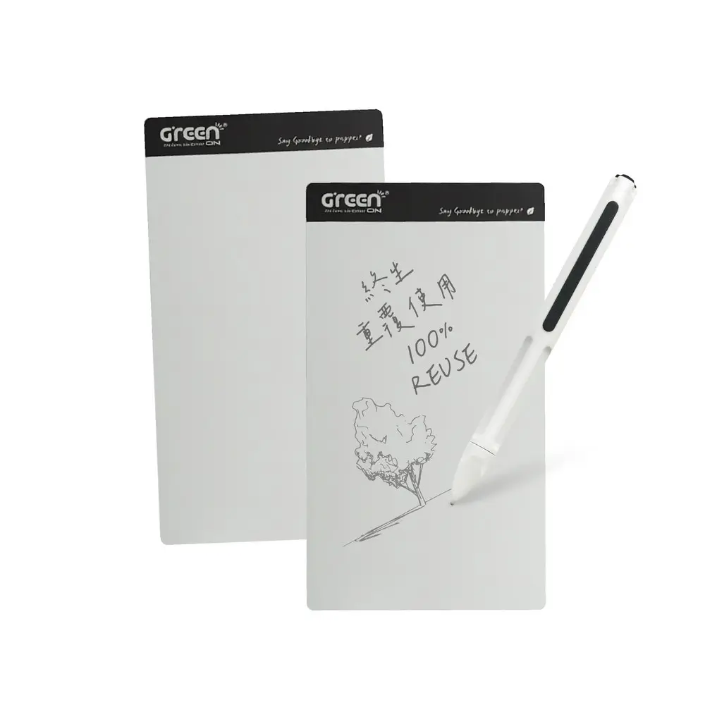 Green Board 7.2吋磁性電紙板/ MT7標準書寫組/(黑+黑+手寫筆)