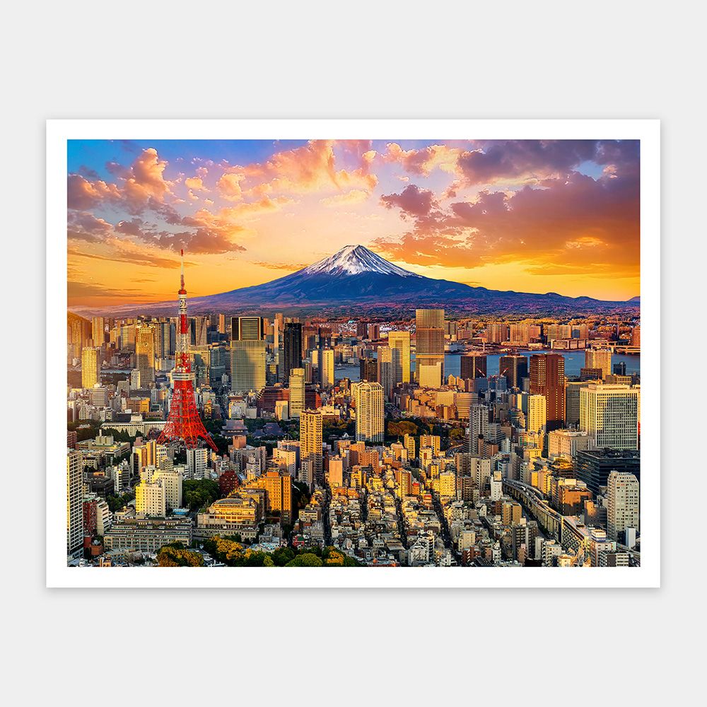 Pintoo / 日本 - 東京天際線 / 1200片拼圖