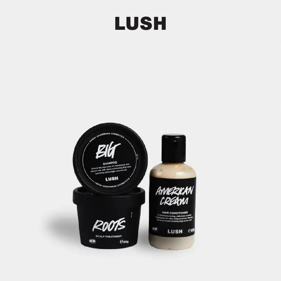 【LUSH 嵐舒】豐盈秀髮體驗組合