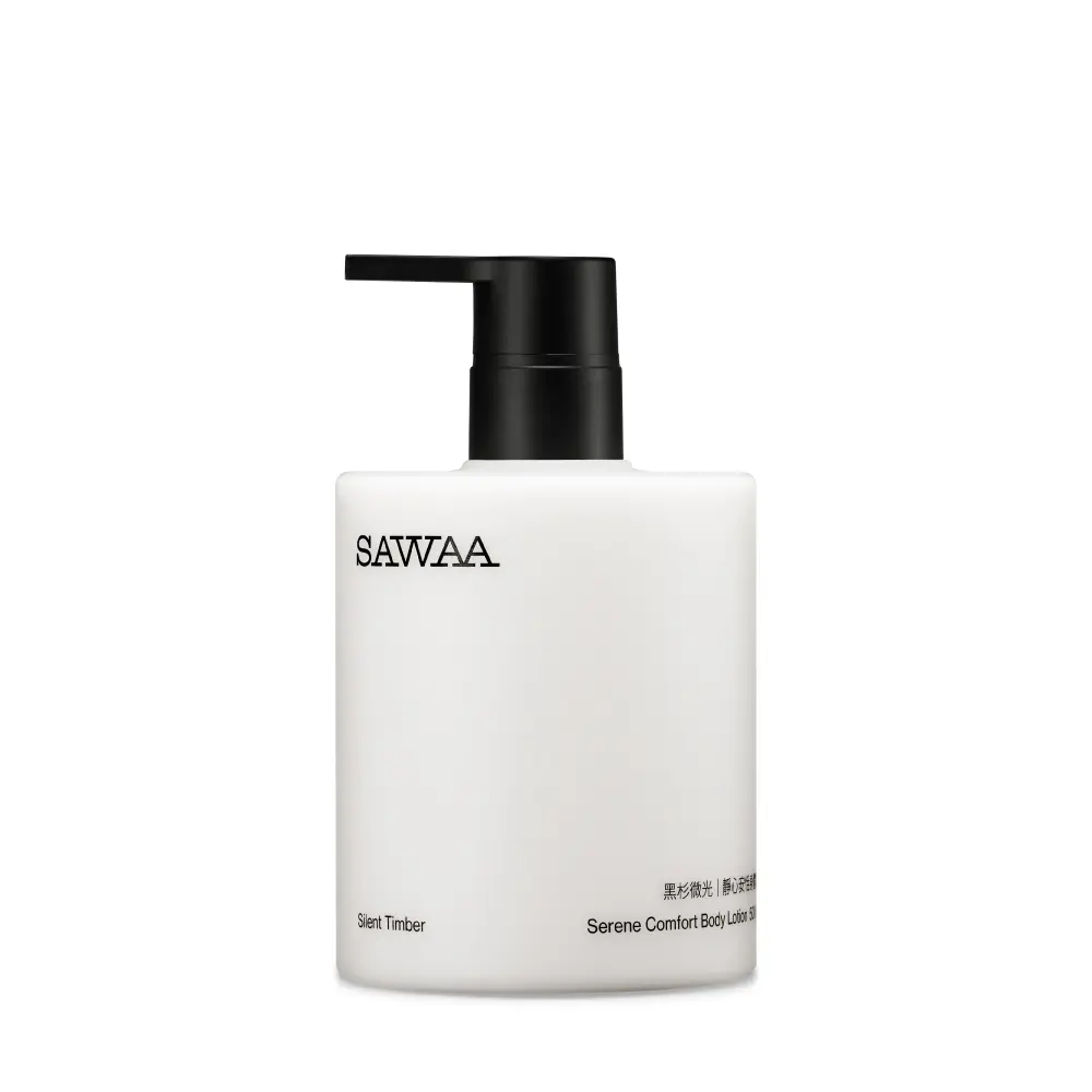 SAWAA 黑杉微光靜心安恬身體乳/ 500ml