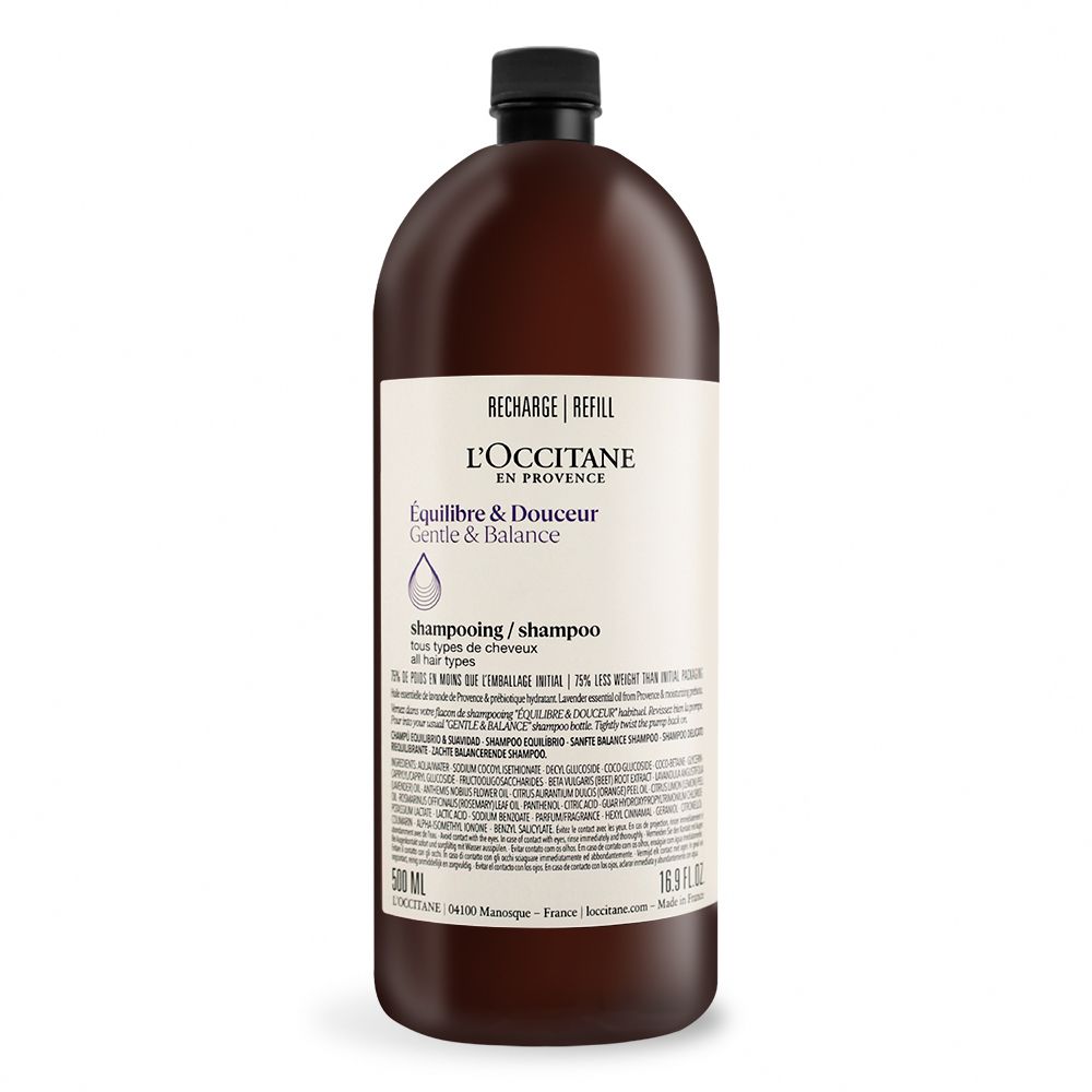 L'OCCITANE 歐舒丹 草本平衡洗髮乳補充瓶/ 500ml/ 平行輸入