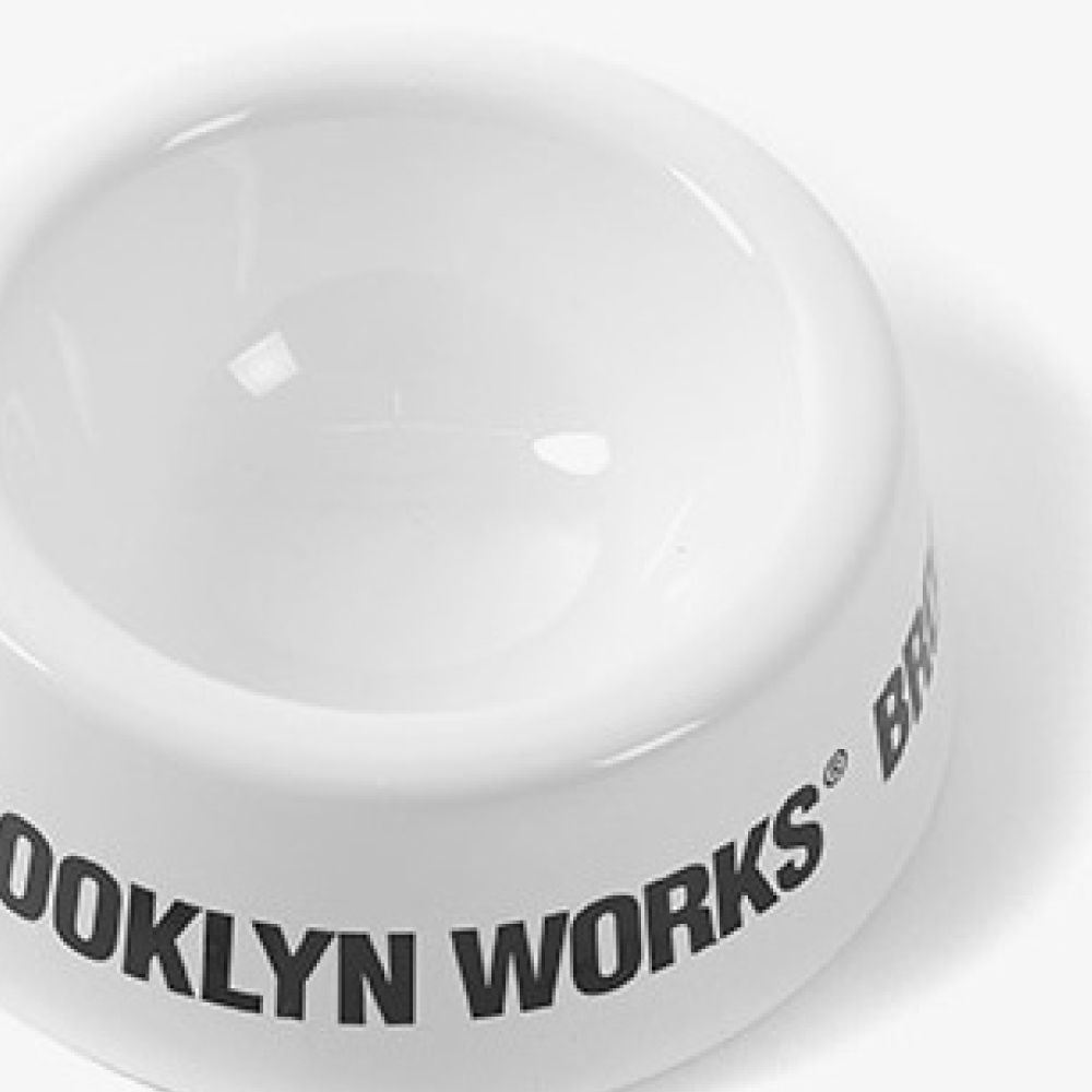 BROOKLYNWORKS Pet Bowl 寵物碗 - White