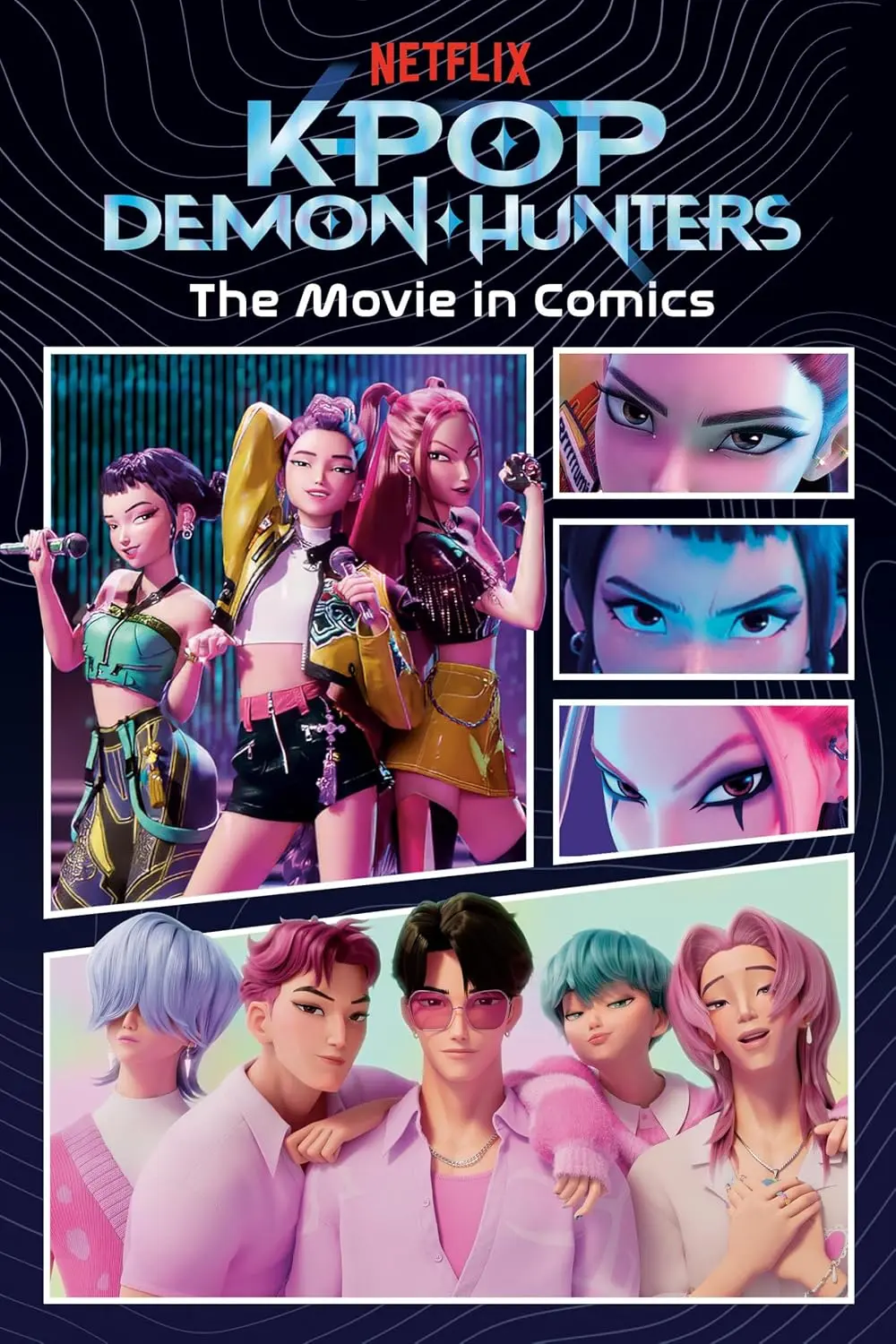 獵魔女團官方全彩圖像小說➤KPop Demon Hunters: The Movie in Comics