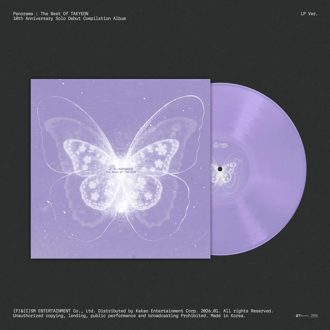 Panorama: The Best of TAEYEON (2LP/韓國進口限量紫膠)