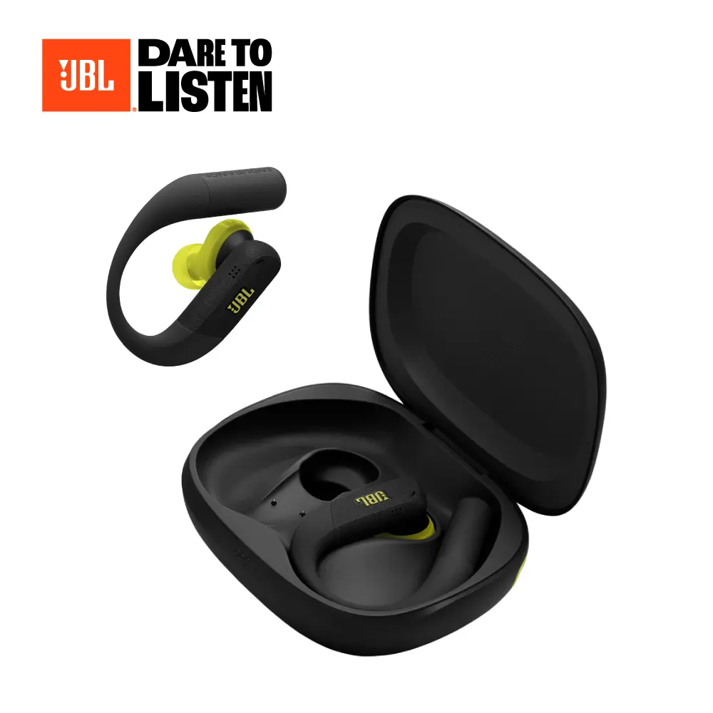 JBL Endurance Peak 4入耳式耳掛藍牙耳機/ 黑