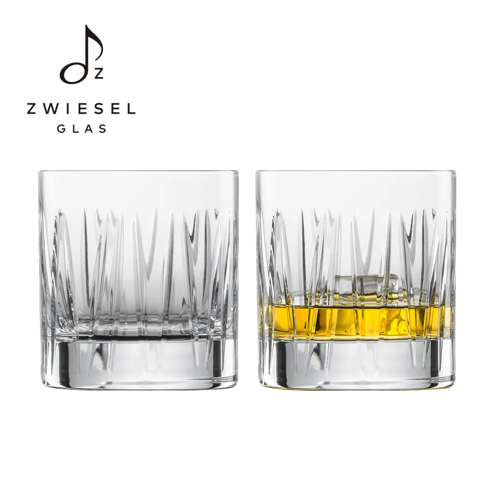 【ZWIESEL GLAS】德國水晶杯 ZWIESEL GLAS原廠禮盒 Basic Bar系列 Motion威士忌杯 396ml (2入組)