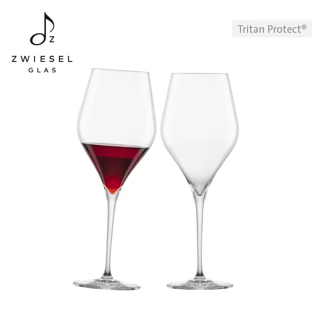 【ZWIESEL GLAS】德國水晶杯 FINESSE系列 紅酒杯 437ml (2入組)