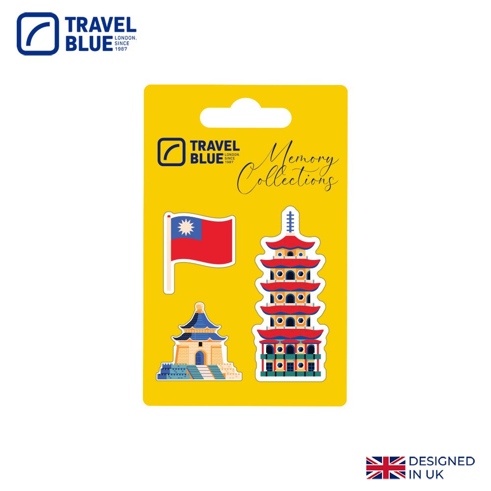 Travel Blue台灣款別針/ 型號9/ TW009