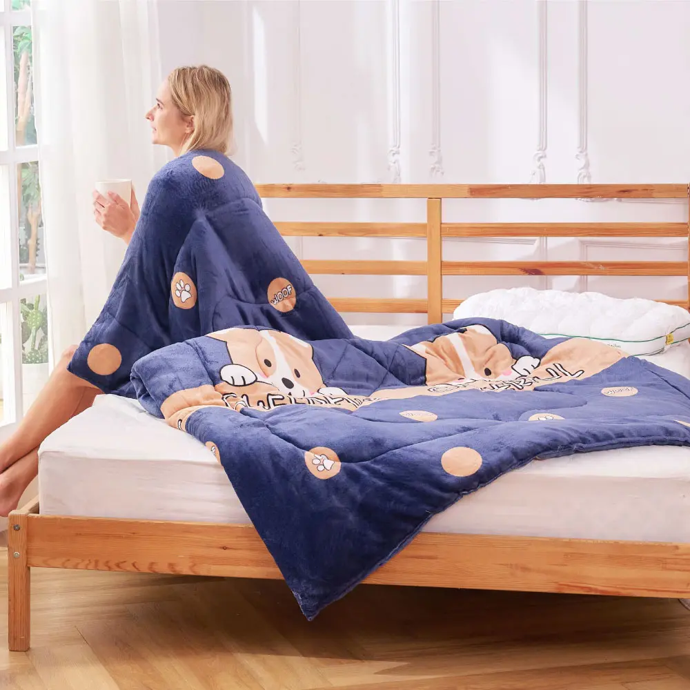 ELVIS 愛菲斯｜美芙絨石墨烯暖暖被-家有總柴