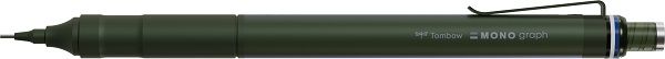 Tombow MONO graph fine 0.5mm低重心自動鉛筆/ 綠