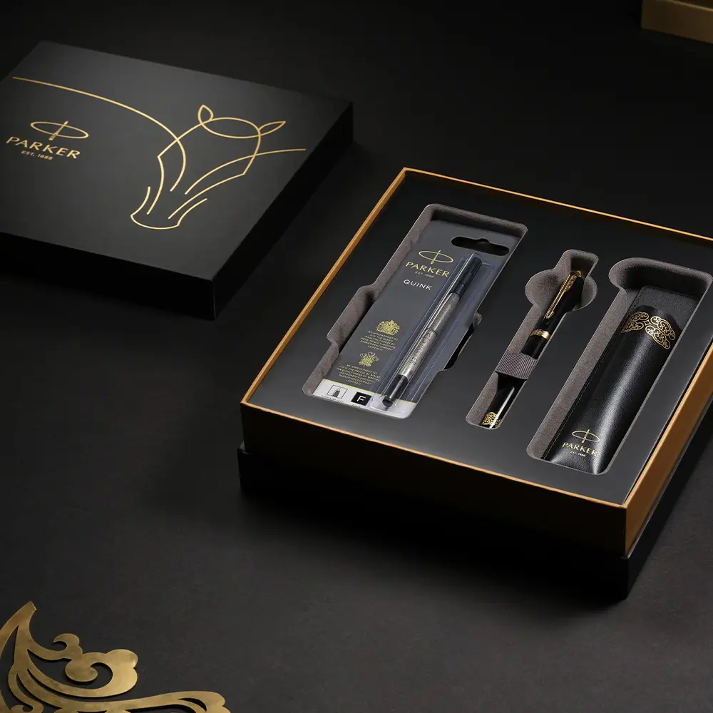 PARKER新IM系列馬年特別版馬踏祥雲鋼珠筆禮盒組