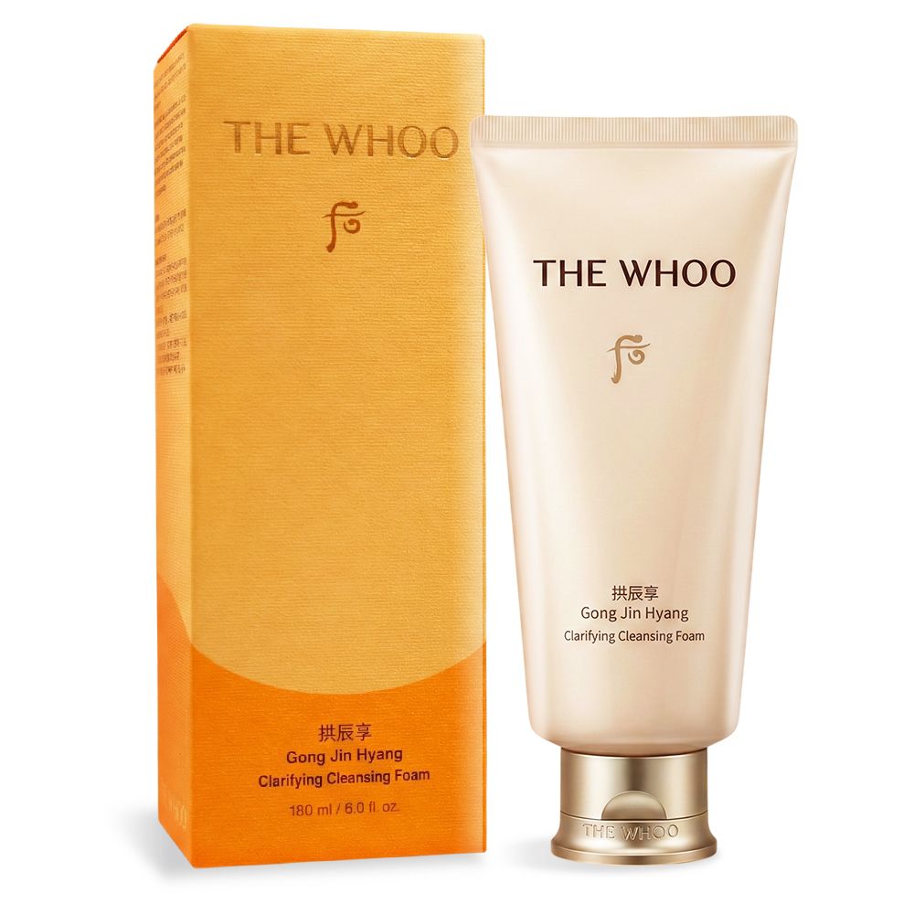 WHOO 后 拱辰享陰陽調和洗顏乳(180ml)-新版-平行輸入