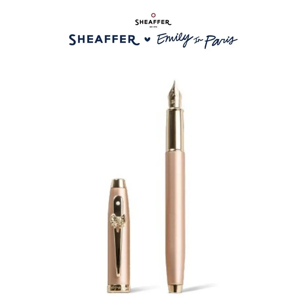 SHEAFFER×EMILY IN PARIS聯名款香檳金鋼筆/ F尖