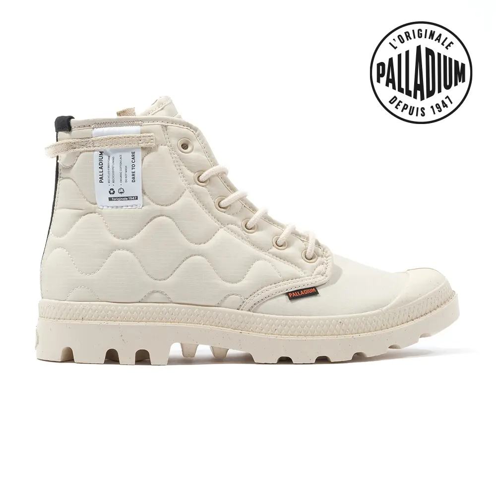 PALLADIUM PAMPA RE-QUILTED復古軍風休閒鞋/男鞋/女鞋-沙色/ 11(29cm)