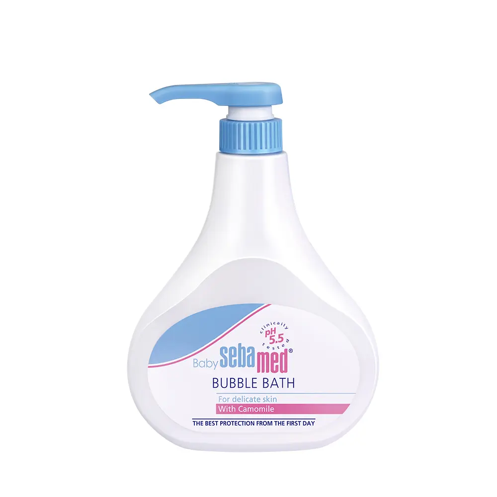 pH5.5弱酸配方➤Sebamed施巴 安心泡泡露/ 嬰兒泡泡浴露500ml