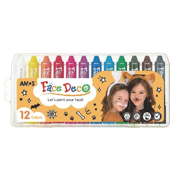 AMOS 12色人體彩繪棒