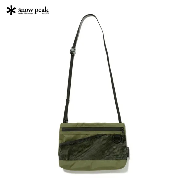 【SNOW PEAK】Everyday Use Sacoche- Everyday Use 小包/ 橄欖綠