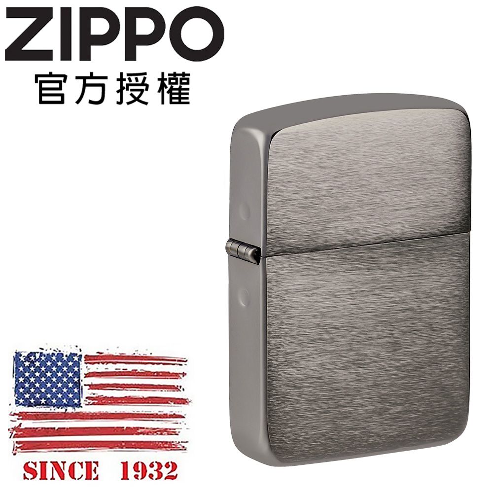 ZIPPO 黑冰1941復刻防風打火機 / 經典素面款