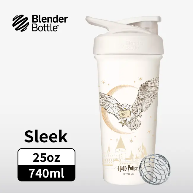 Blender Bottle Sleek按壓式不鏽鋼水壺/ 哈利波特/ 給哈利的信/ 25oz/ 740ml