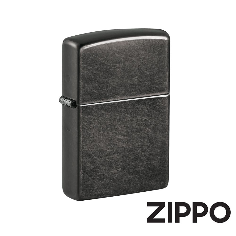 ZIPPO 金屬灰色(素面)防風打火機 / 經典素面款