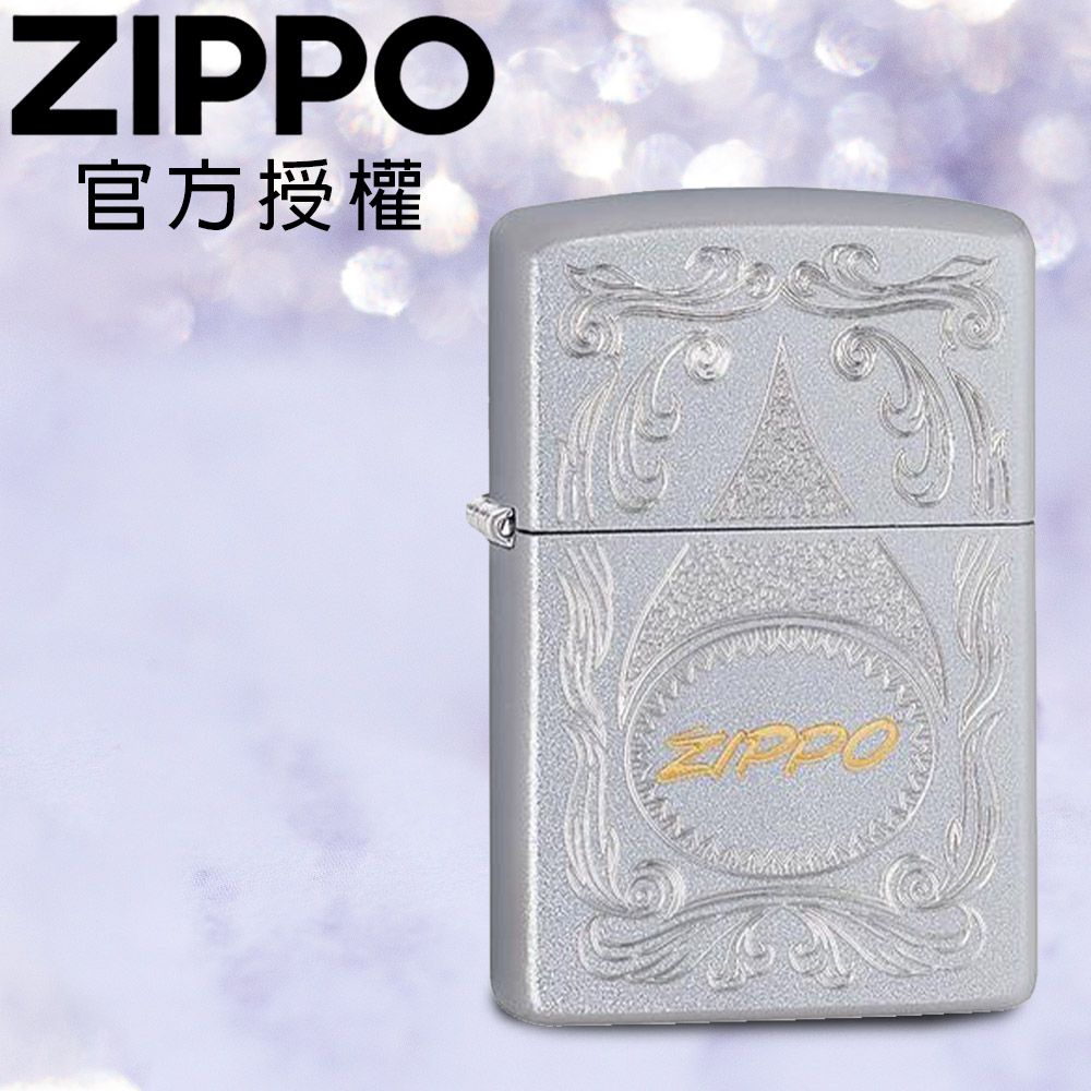 ZIPPO 金字雕花防風打火機 / 美國設計款