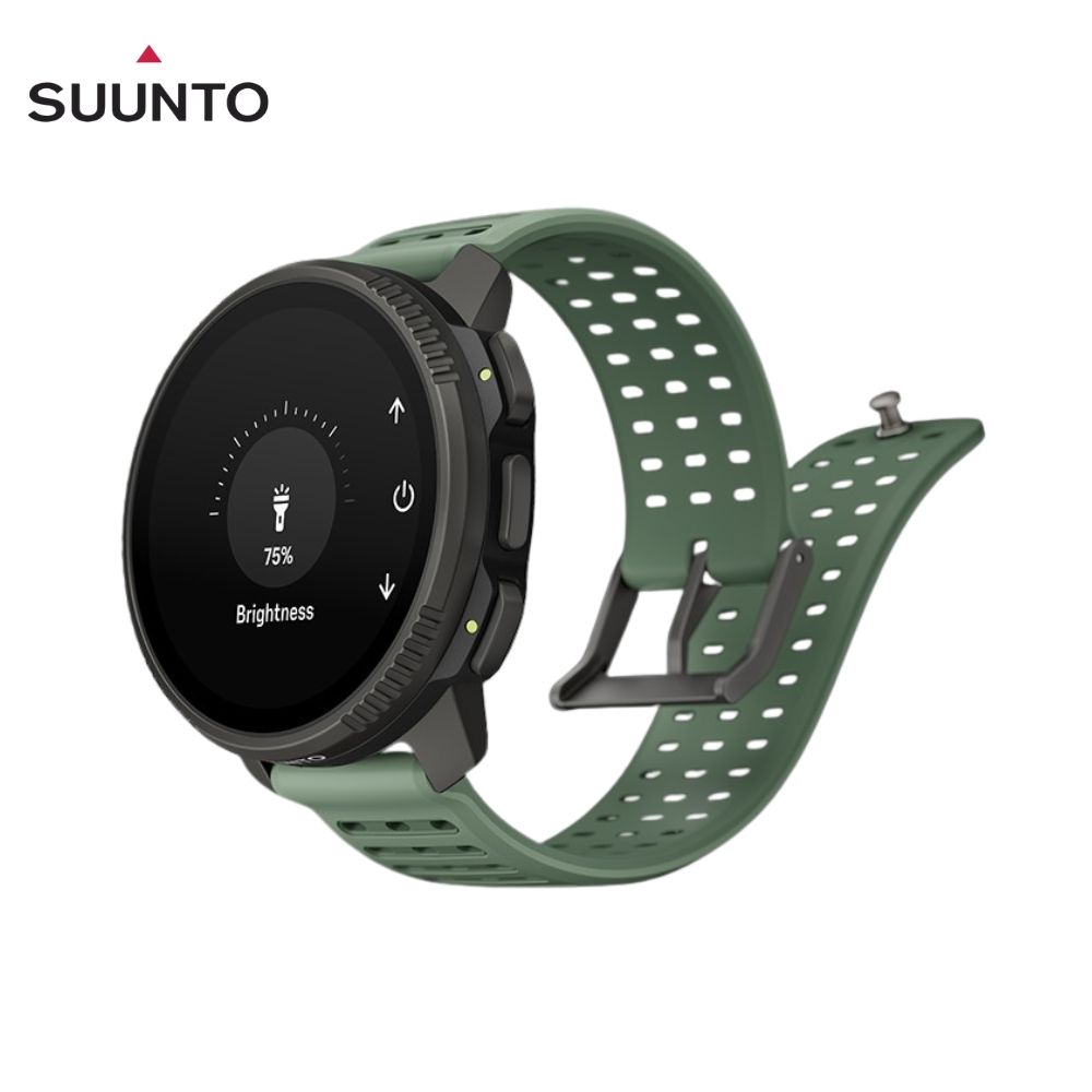 SUUNTO VERTICAL 2 高性能終極運動腕錶｜專爲探索與冒險而設計/ Titanium鈦合金/ TitaniumSage 鼠尾草綠