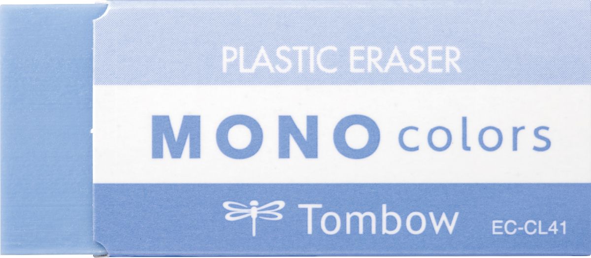 Tombow MONO colors彩色橡皮擦/ 藍
