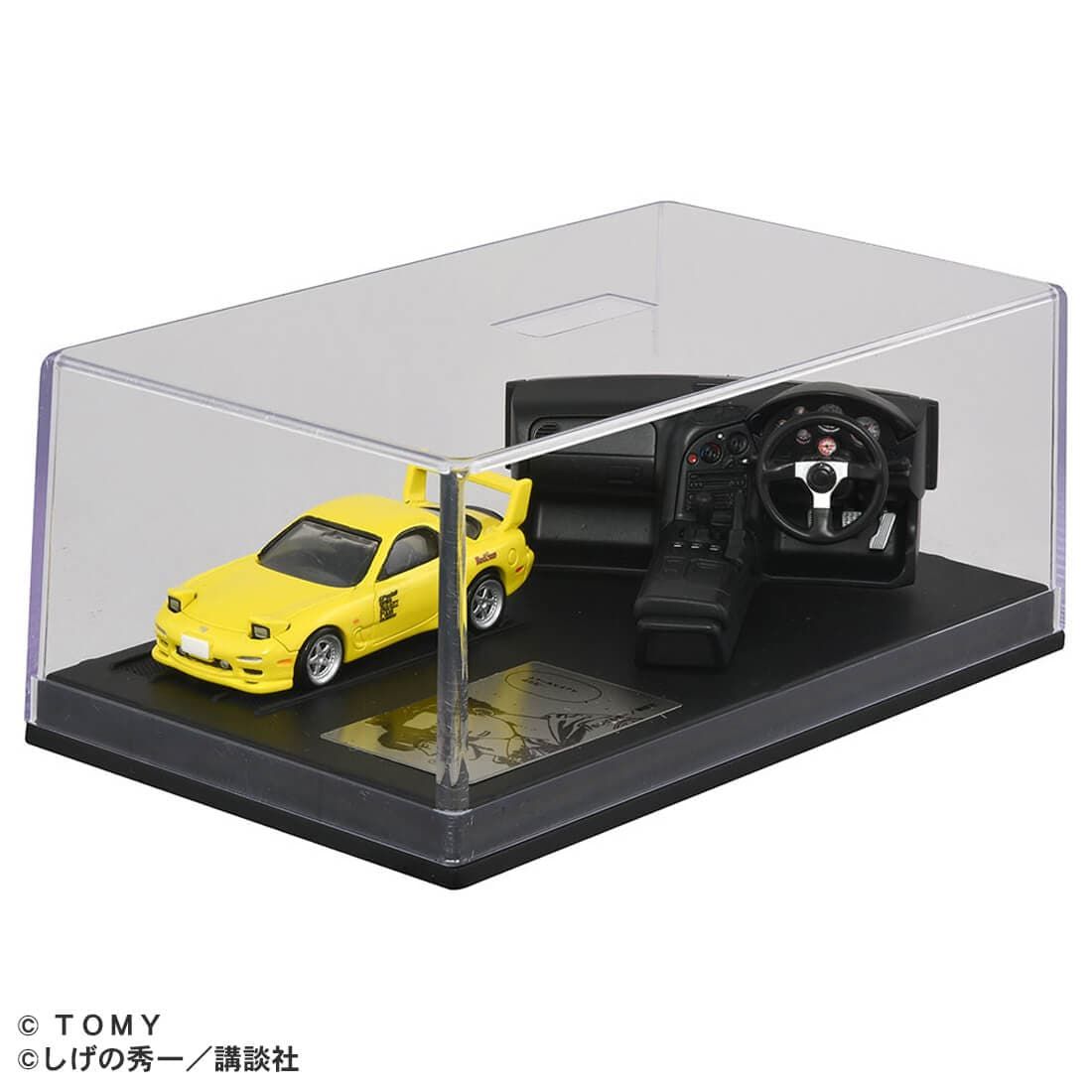 進入極速賽車世界➤TOMICA頭文字D-FD3S/ 車+展示盒