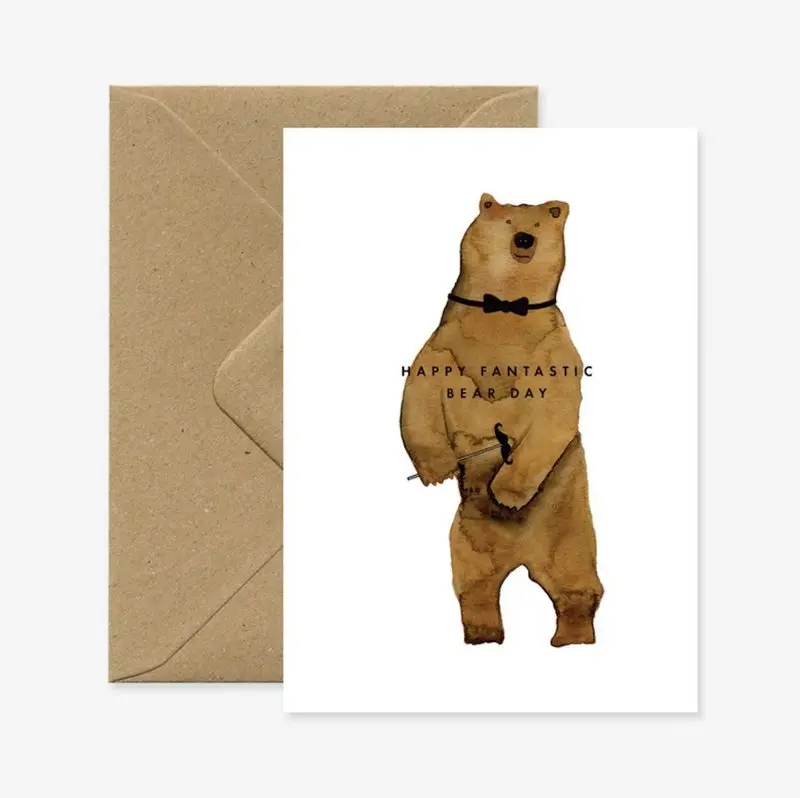 ALL THE WAYS TO SAY生日卡/ Happy Bear Day生日快樂熊