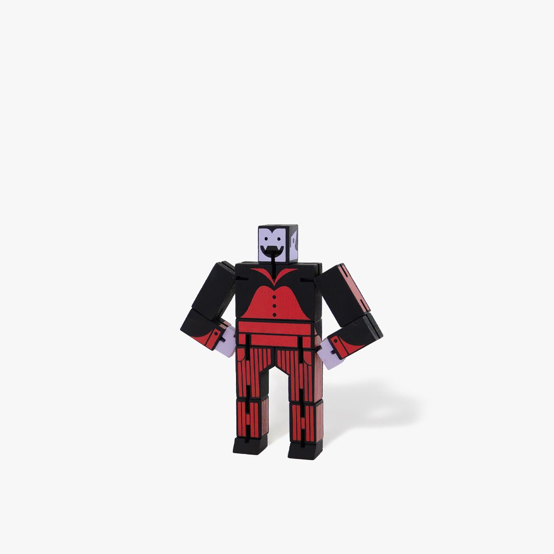 Areaware Cubebot 酷比人變形機器人公仔/ 迷你/ 吸血鬼