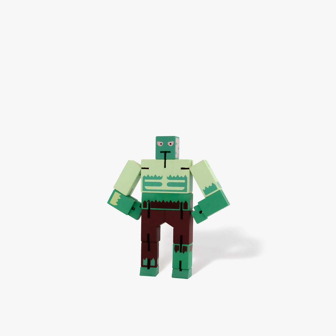 Areaware Cubebot 酷比人變形機器人公仔/ 迷你/ 殭屍