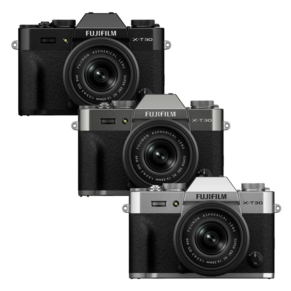 【預購排單出貨】FUJIFILM 富士 X-T30 III + XC 13-33mm F3.5-6.3 OIS 單鏡組 公司貨/ 金屬銀