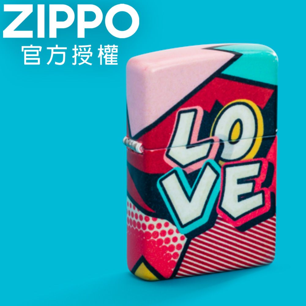 ZIPPO LOVE-街頭藝術防風打火機 / 美國設計款