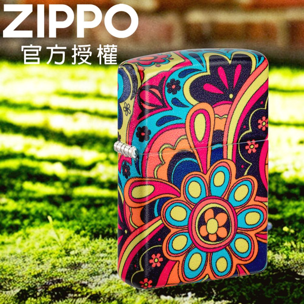 ZIPPO 花卉能量設計防風打火機 / 美國設計款