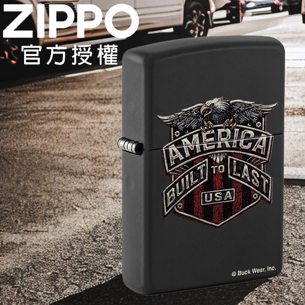 ZIPPO Buck Wear-America Built to Last防風打火機 / 美國設計款