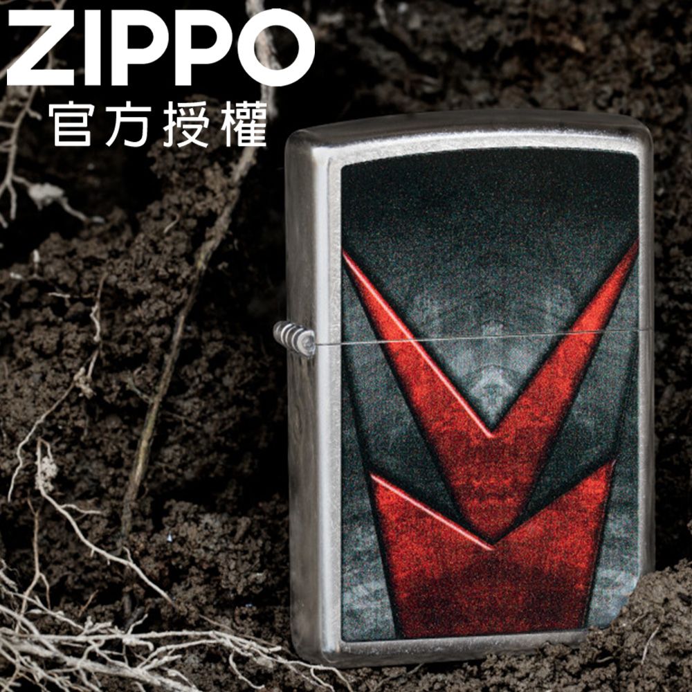 ZIPPO 金屬圖案設計防風打火機 / 美國設計款